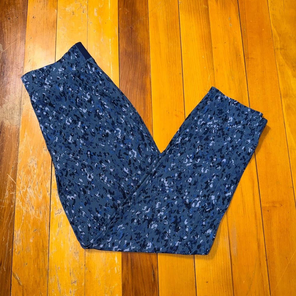 Athleta Brooklyn Ankle Pants in Captivate Chrome Blue Size 2
